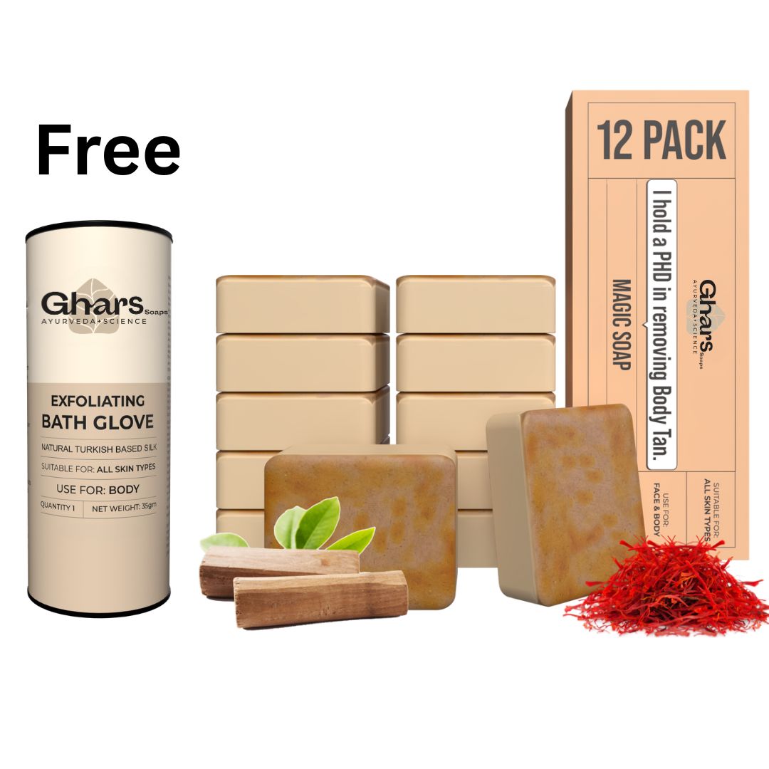 Megic Soap (Sandal Wood and Saffron Soap)