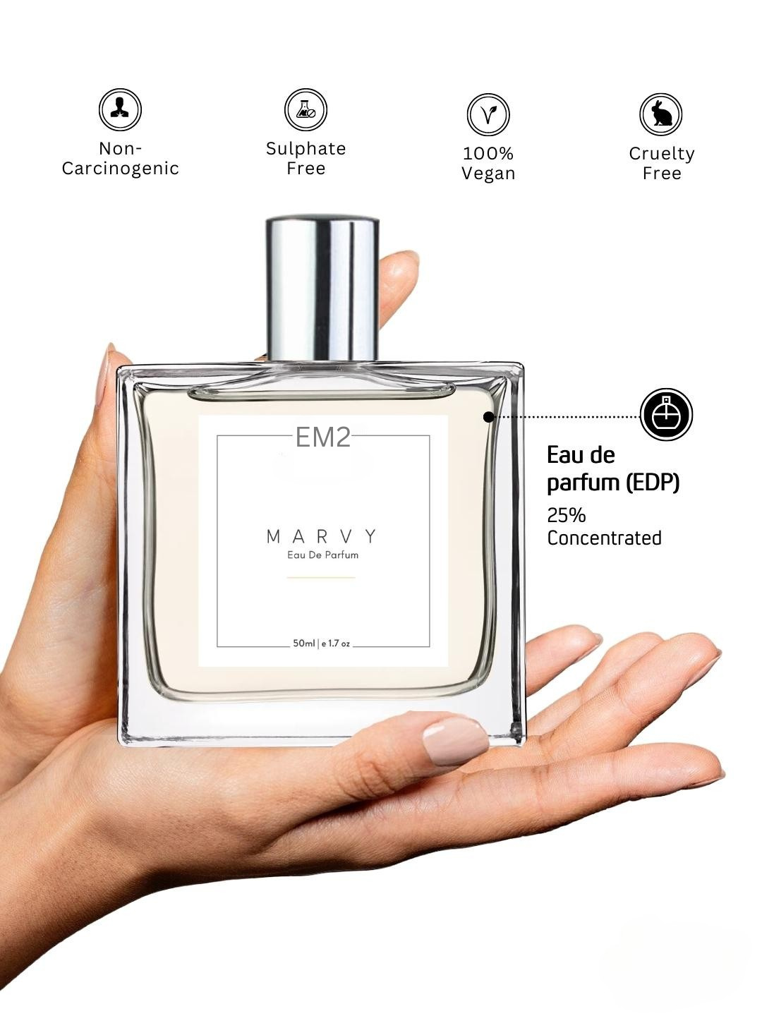 Marvy Perfume for Men | Eau De Parfum Spray | Tobacco Sweet Rum Fragrance Accords | Luxury Gift for Him