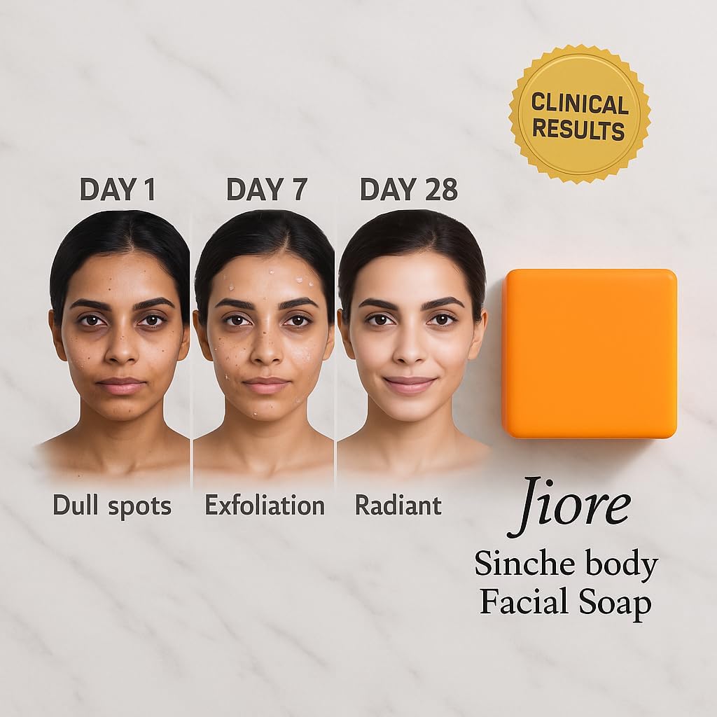 Jiore Skincare Sinche Body Kojic Skin Brightening Soap Body Facial Bar