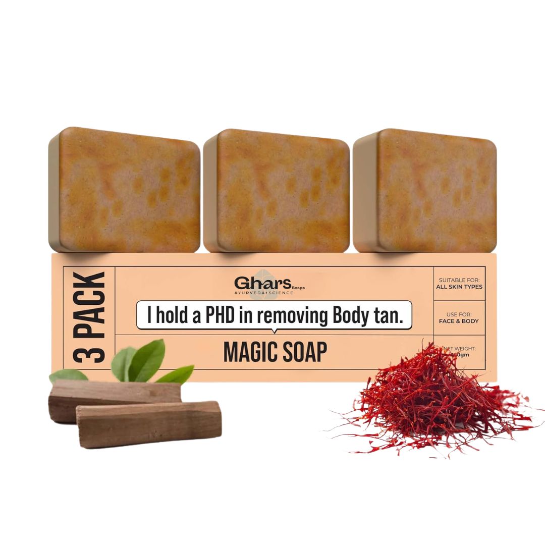 Megic Soap (Sandal Wood and Saffron Soap)