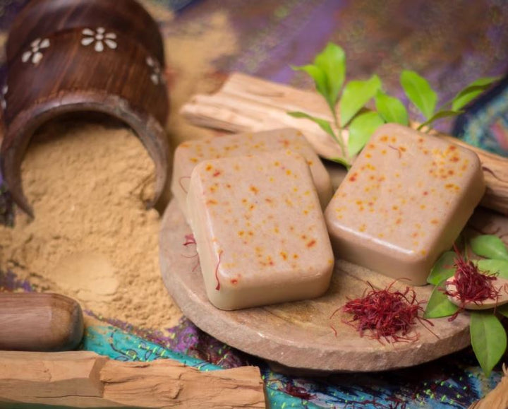 Megic Soap (Sandal Wood and Saffron Soap)  Combo