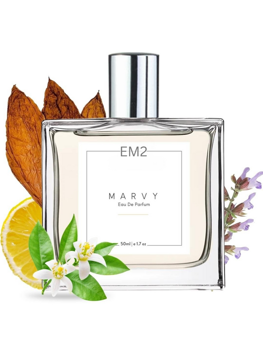 Marvy Perfume for Men | Eau De Parfum Spray | Tobacco Sweet Rum Fragrance Accords | Luxury Gift for Him