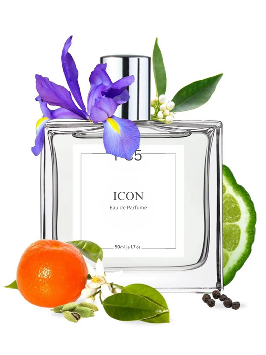PC5 ICON Elite Perfume EDP Spray for Men | Aromatic Citrus Fresh Spicy Fragrance Accords | Luxury Gift for Him