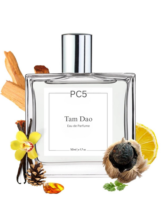 PC5 Tam Dao Unisex Perfume EDP Spray for Men & Women | Woody Powdery Warm Spicy Fragrance Accords | Luxury Gift for Him / Her