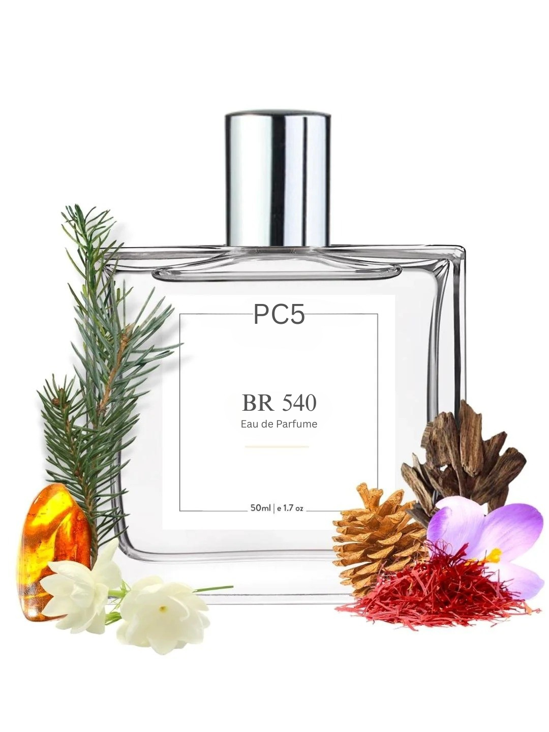 PC5 BR 540 Unisex Perfume EDP Spray for Men & Women | Tobacco Vanilla Warm Spicy Fragrance Accords | Luxury Gift for Him / Her