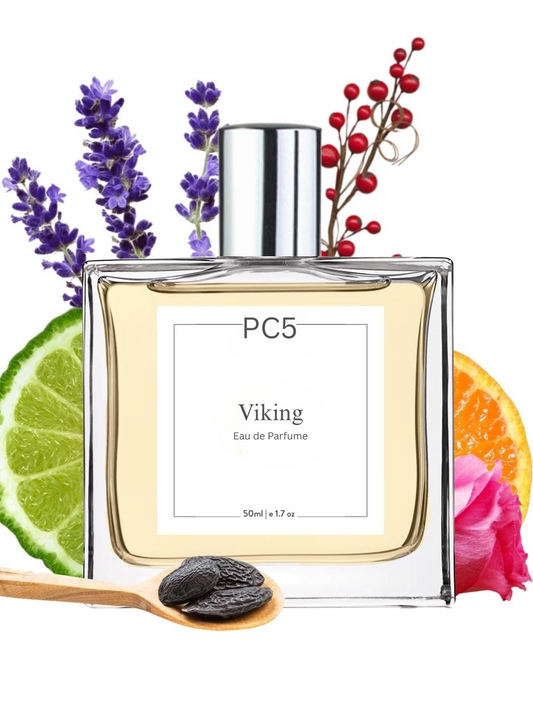 PC5 Viking Perfume EDP Spray for Men | Aromatic Citrus Woody Fragrance Accords | Luxury Gift for Him