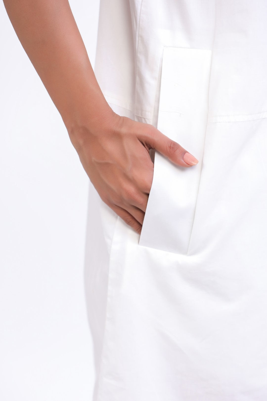 Women’s White Cotton Dress