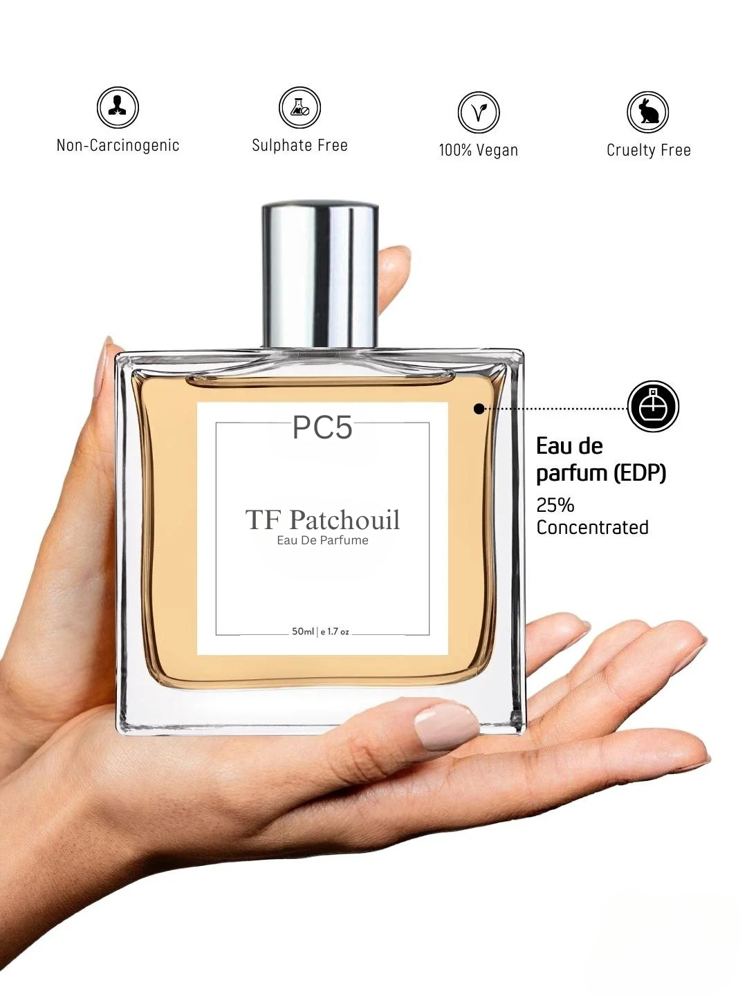 PC5 TF Patchouli Absolute Unisex Perfume | Luxury Gift for Men