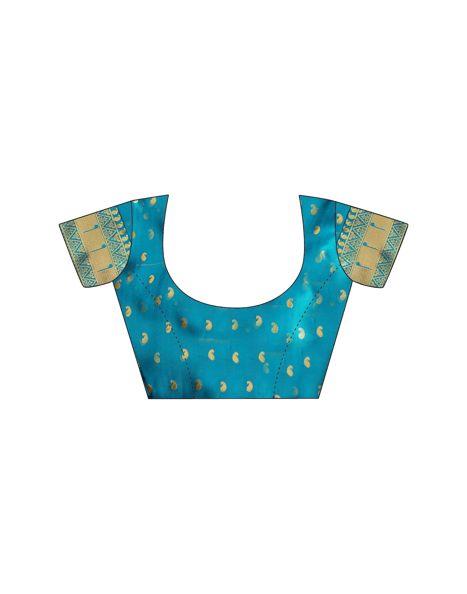 Blue Silk Woven Paithani Saree