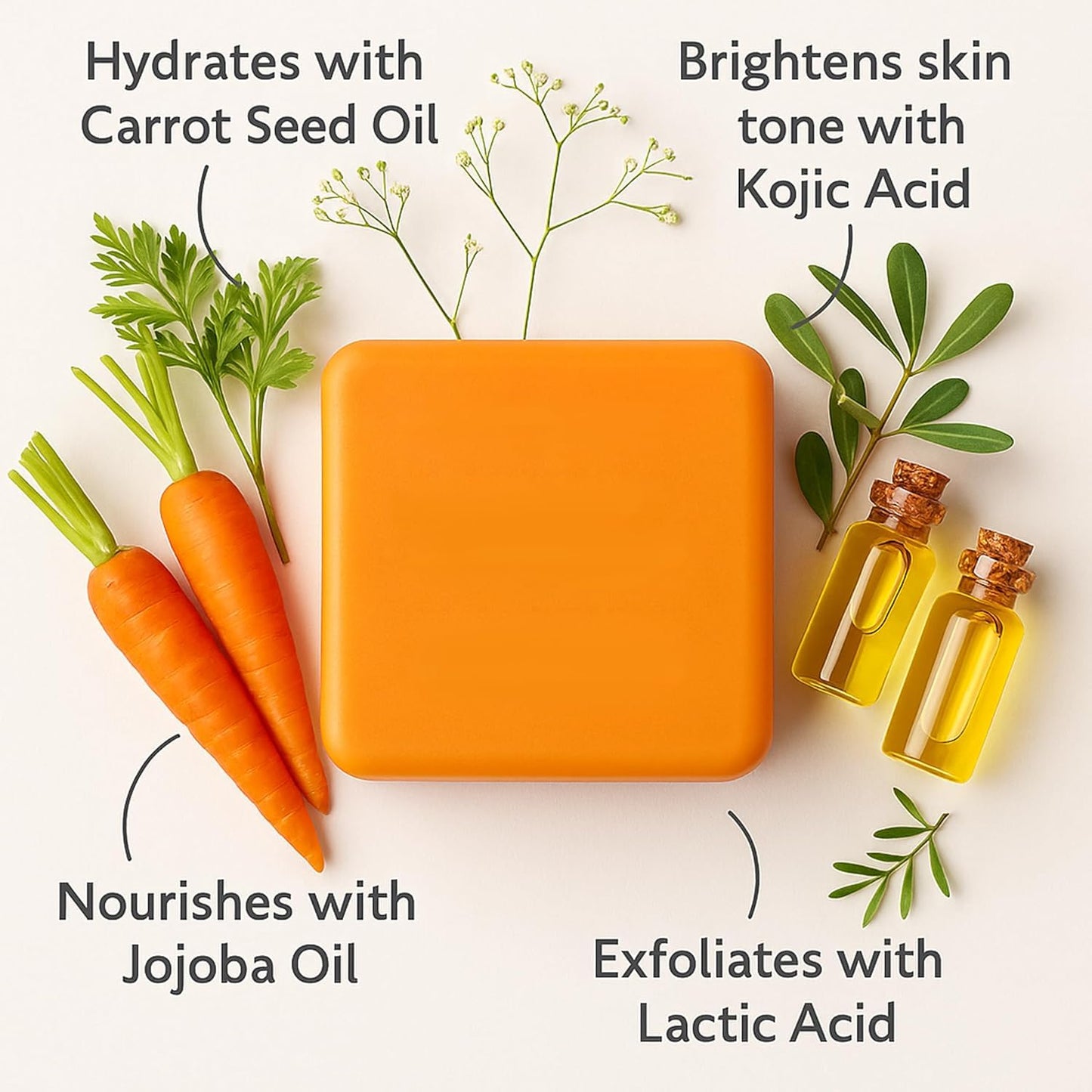 Jiore Skincare Sinche Body Kojic Skin Brightening Soap Body Facial Bar