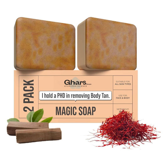Megic Soap (Sandal Wood and Saffron Soap)