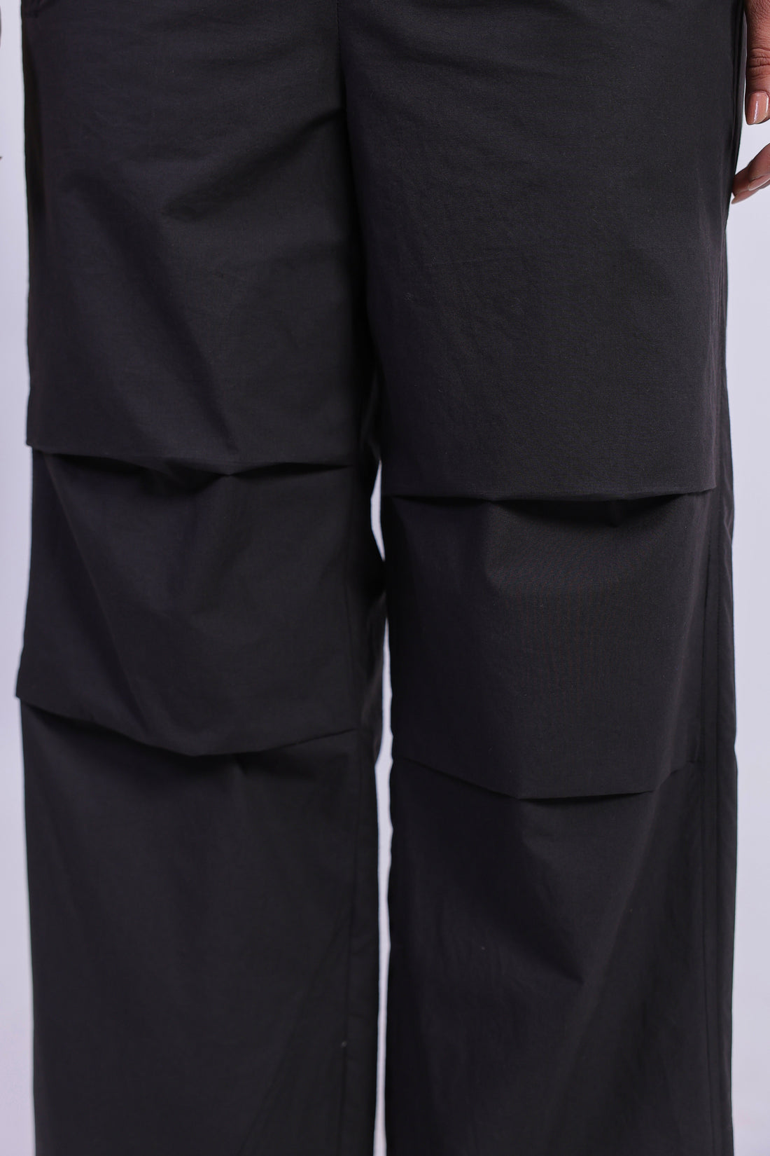 Women’s Black Cotton Trouser